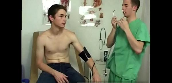  Medical exam of the male xxx gay The wonderful metal tucked deep into
